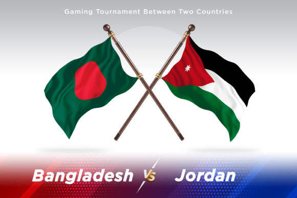 Bangladesh Versus Jordan Two Flags: A Typeface with Cultural Resonance